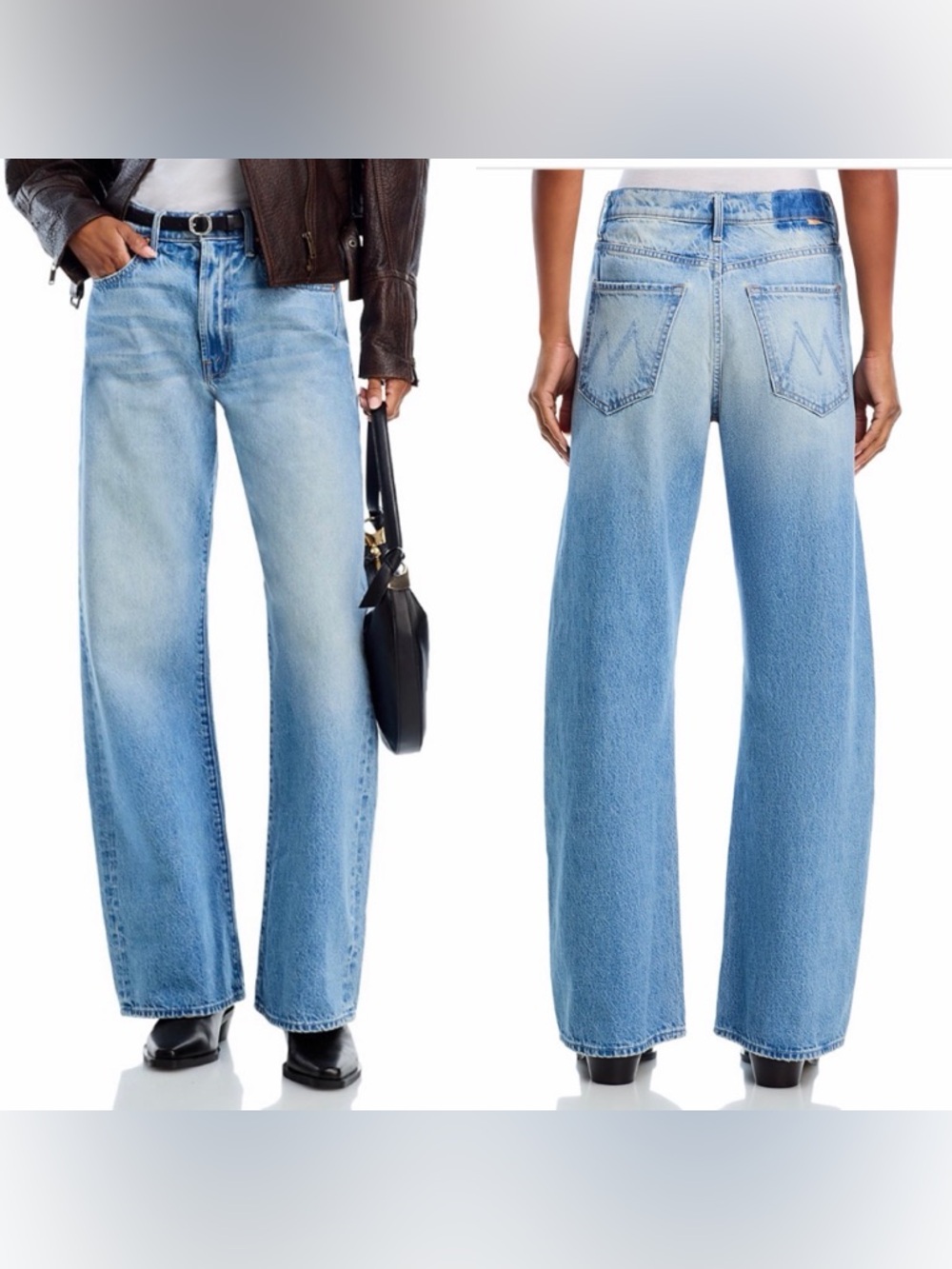 MOTHER The Lasso Sneak Jeans in Floral Fury New 27
